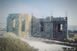 Construcția bisericii din com. Cărpineni, r.Hîncești